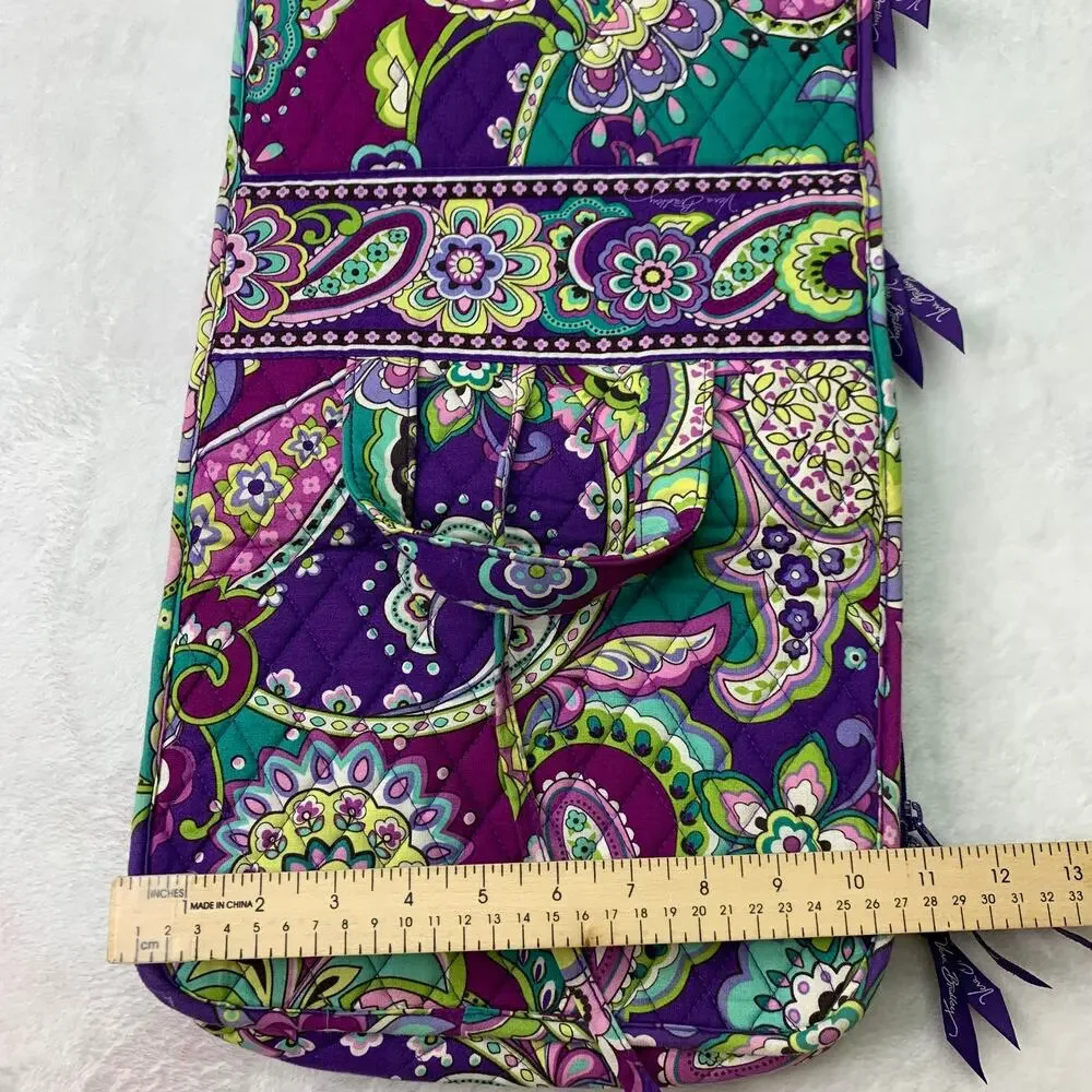 Vera Bradley Northern Lights Hanging Cosmetic Bag Packing Travel Makeup Case